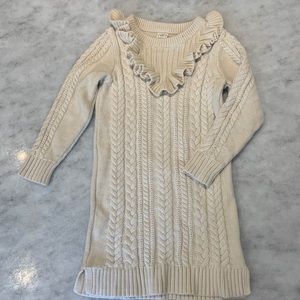 Gap girls sweater dress size 4